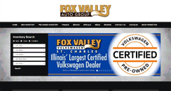 Desktop Screenshot of foxvalleyautogroup.com